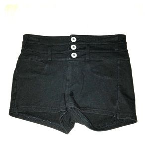 Black shorts in size xs